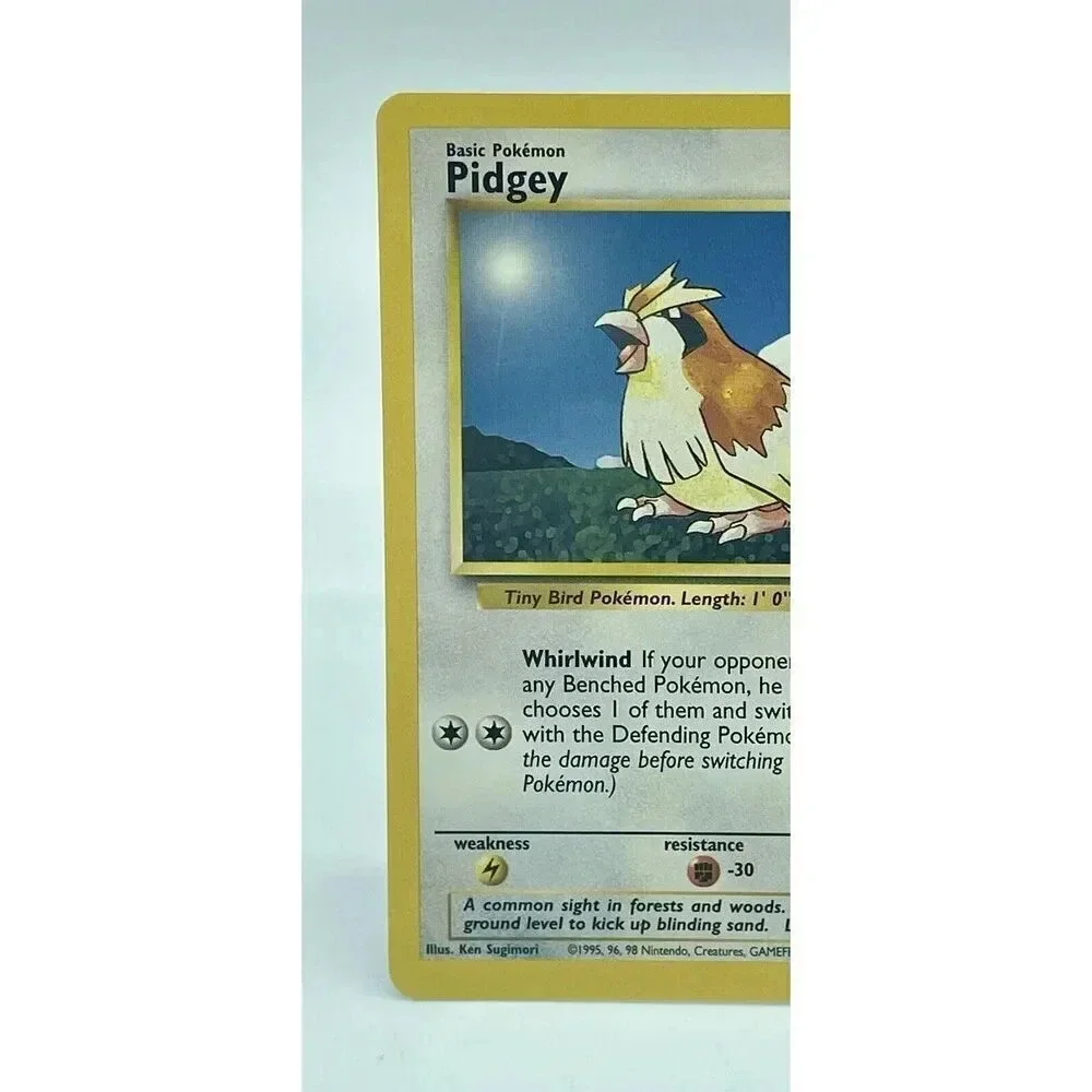 Pidgey 57/102 Base Set‎ Common Pokemon TCG Non Holo Vintage 1999 WOTC NM
